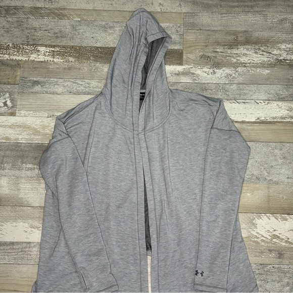 Under Armour Gray Open Cardigan Wrap - Small - Picture 7 of 11